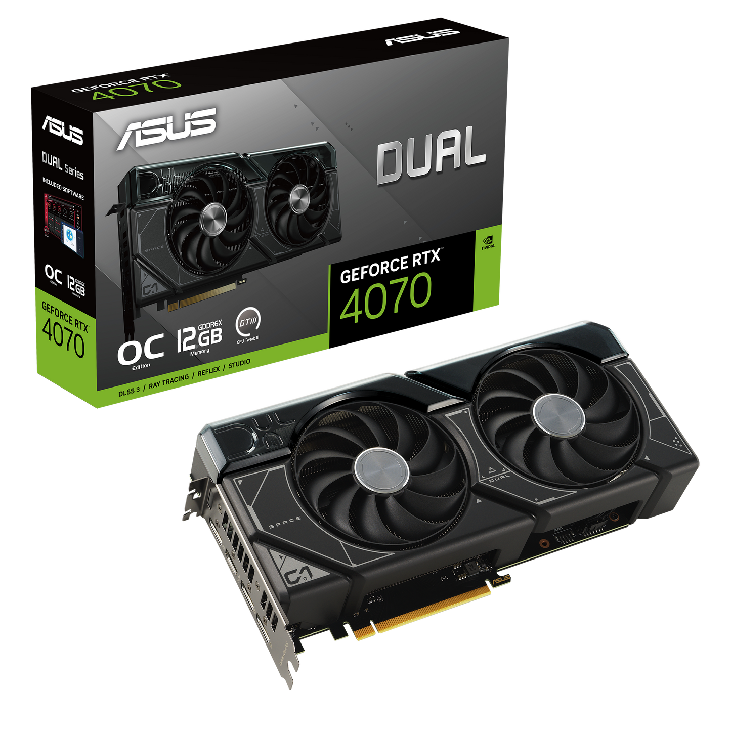 Scheda Video Asus GeForce RTX 4070 DUAL OC 12G DLSS 3
