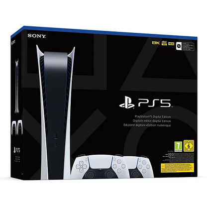 PlayStation®5 edizione digitale - Bundle con due Controller wireless DualSense™